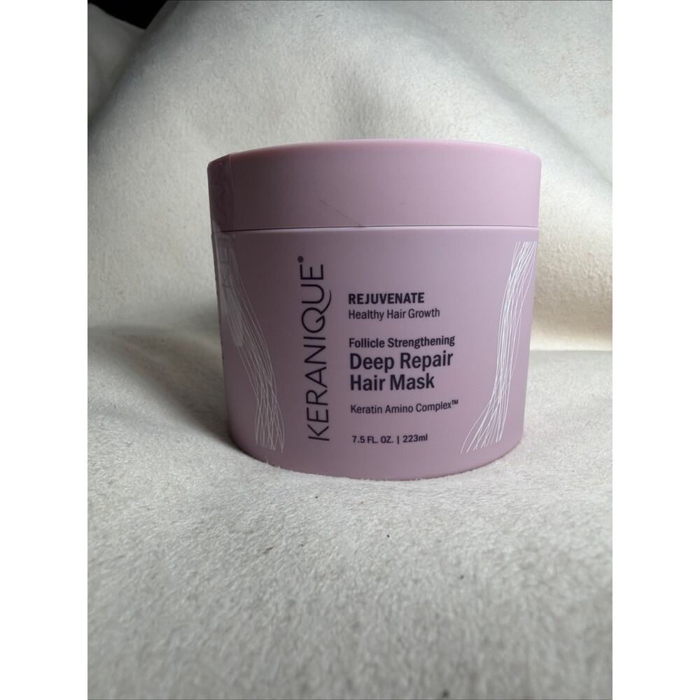 Keranique Rejuvenate Follicle Strengthening DEEP REPAIR Hair Mask 7.5oz New